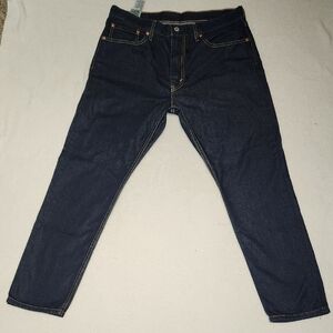 Men's Dark Denim Straight Jeans
